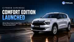 Citroen Aircross Comfort Edition Launched: What More Does It Get Over The Standard SUV?